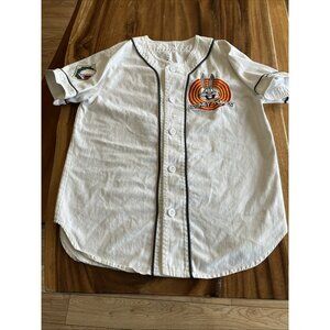 Vintage 1990's Looney Tunes Bugs Bunny Baseball Jersey Men's Small